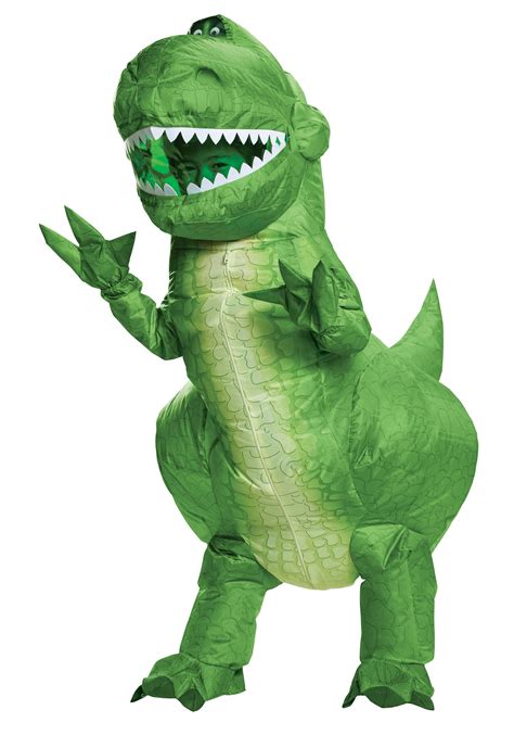 Kids Toy Story Rex Inflatable Costume