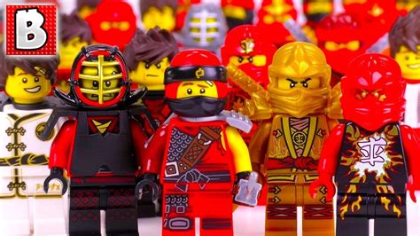 Every LEGO Kai Minifigure EVER MADE!!! | 2018 NINJAGO Collection Update ...