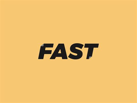 Fast Logo by Abraham on Dribbble