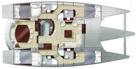 Isara 50 layout | Catamaran yacht, Catamaran, Yacht design