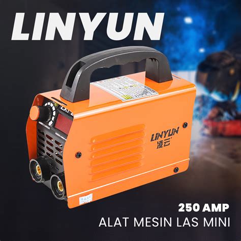 LINYUN Alat Mesin Las Mini Welding Machine 250 AMP - ZX7-250 - Orange ...