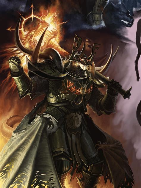 Lionel Heresy- Daemon Primarch Vulkan | Warhammer, Warhammer 40k ...