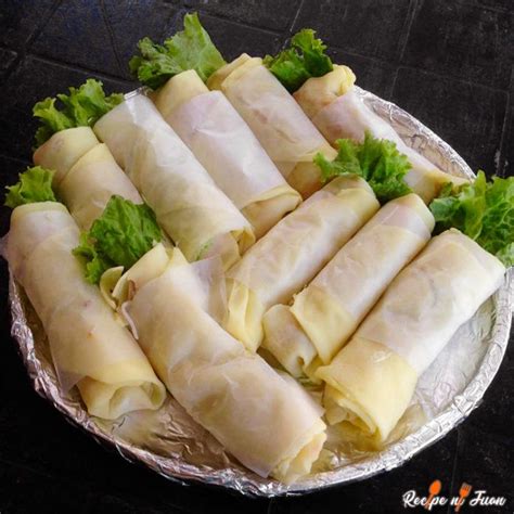 Lumpiang Ubod Recipe Filipino Lumpia with palm heart | Recipe | Recipes ...