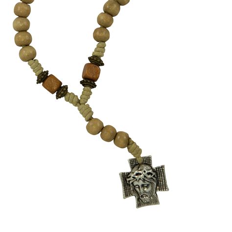 CHAPLET OF THE HOLY FACE - WOOD BEAD | EWTN Religious Catalogue