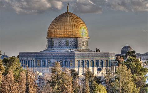 The Dome of the Rock & Al-Aqsa Mosque | Dome of the rock, Mosque ...