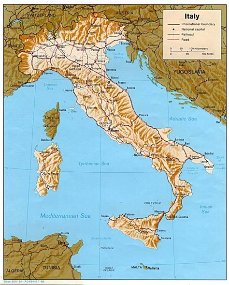 Maps of Italy | Detailed map of Italy in English | Tourist map of Italy ...