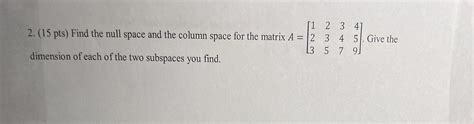 Solved b. Repeat part a using the translation of matrix | Chegg.com