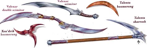 Double-bladed scimitar | RPG Museum | Fandom