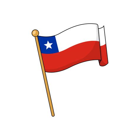 Chile Flag Royalty Free Stock SVG Vector and Clip Art