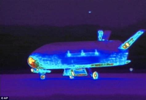 US Air Force's secret X-37B space plane's successful landing captured ...