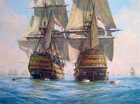 Victory Races Temeraire by Geoff Hunt | Ship paintings, Sailing ships ...