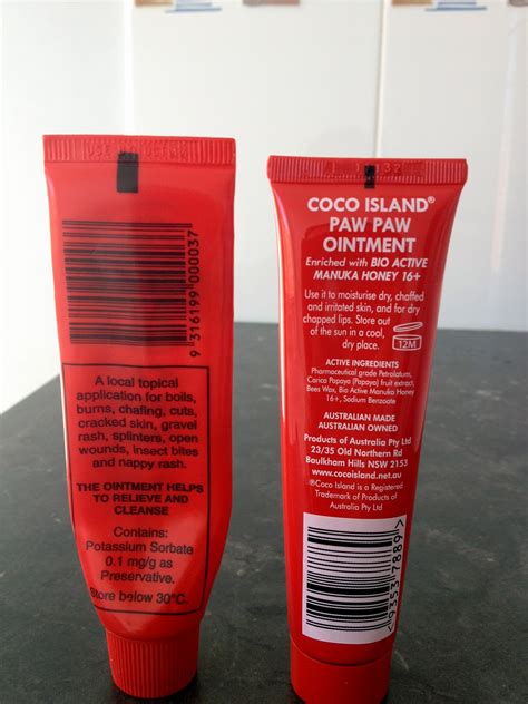 rêveriebelle beauty blog: Review: Lucas Papaw Ointment vs. Coco Island ...