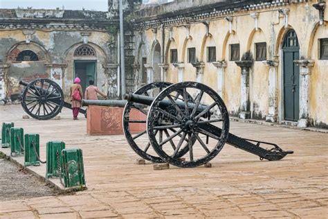 The Interior of the Historical Ramnagar Fort in Varanasi, India Stock ...