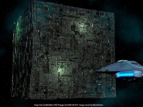 Star Trek Borg Cube Wallpapers - Wallpaper Cave