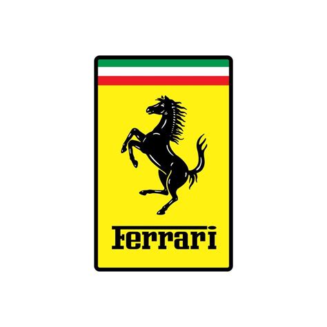 Ferrari horse logo editorial 22424527 Vector Art at Vecteezy