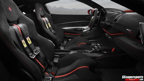 8 brand new ferrari 488 pista interior - SSsupersports