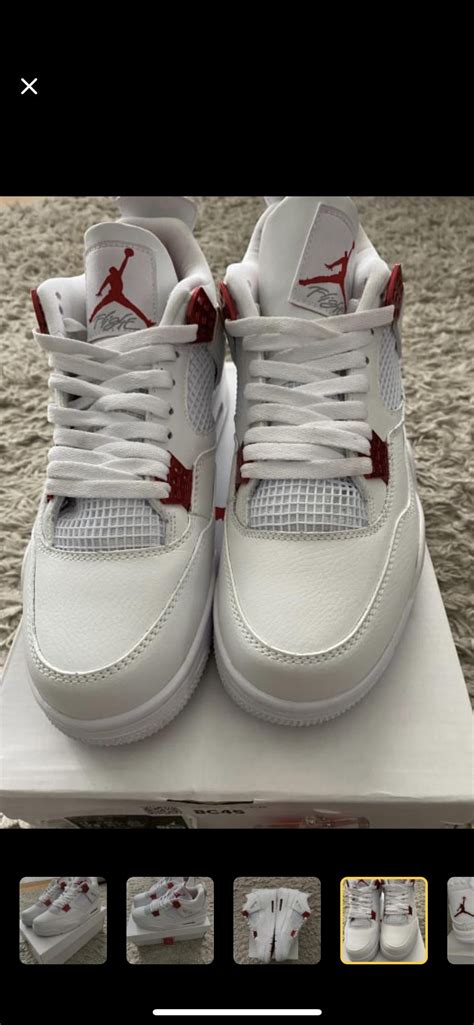 metallic red 4s the price is a bit low so im sceptical : r/LegitCheck