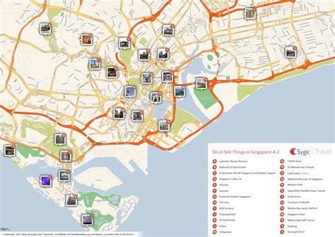 Map of Singapore Attractions | Tripomatic