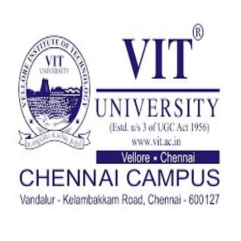 VIT University - VIT Chennai Fees, Placement, Admission 2020