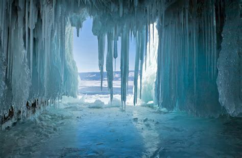 russia, Lake, Winter, Baikal, Ice, Nature Wallpapers HD / Desktop and ...