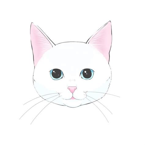 Top more than 146 cute cat face drawing latest - seven.edu.vn