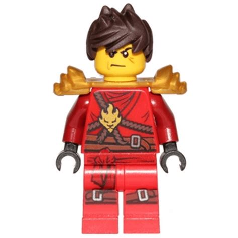 LEGO Ninjago Kai - Pearl Gold Armor, Tousled Hair (891723) Minifigure ...