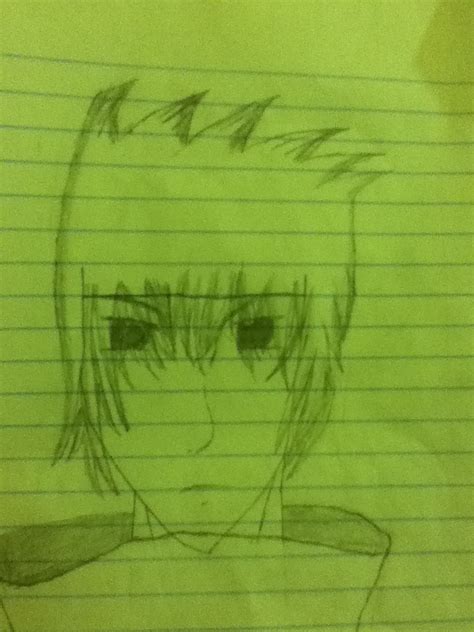 A quick bad sketch of an anime boy by shock-is-awesome44 on DeviantArt