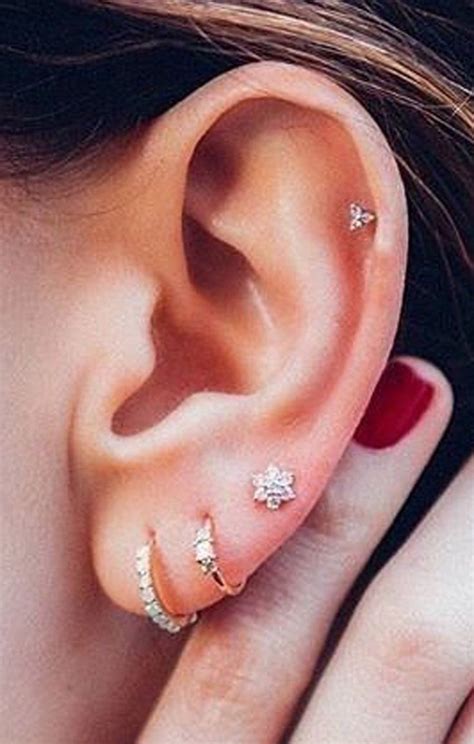 Best 25+ Multiple ear piercings ideas on Pinterest | Ear peircings ...