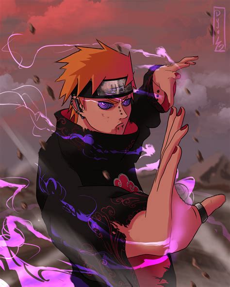 ArtStation - Pain x Naruto