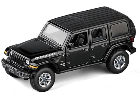 JKM Jeep Wrangler Rubicon SUV Diecast Toy 1:32 Black /Red /Blue [BB03B433]