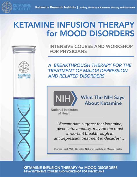 Ketamine Infusion Therapy Training Course - Ketamine Research Institute