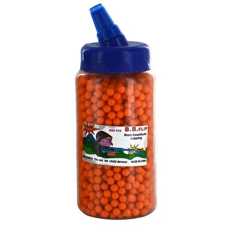 2000 Airsoft 6mm BB Pellets Gun Bullets Ammo Pistol Speed Loading Jar ...