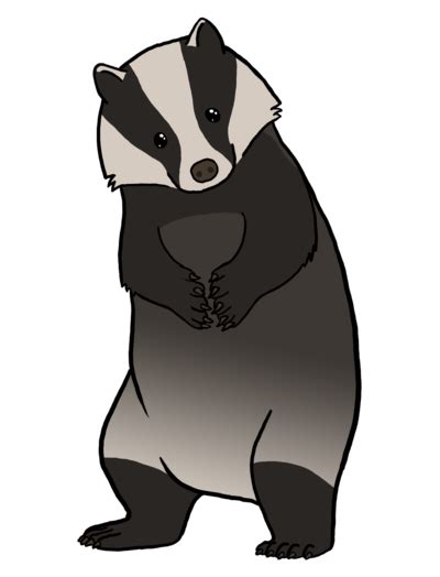 Badger Cartoon Clipart - Clipart Suggest