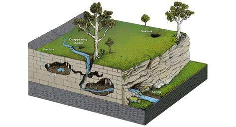 Karst Topography - Cave Of The Mounds