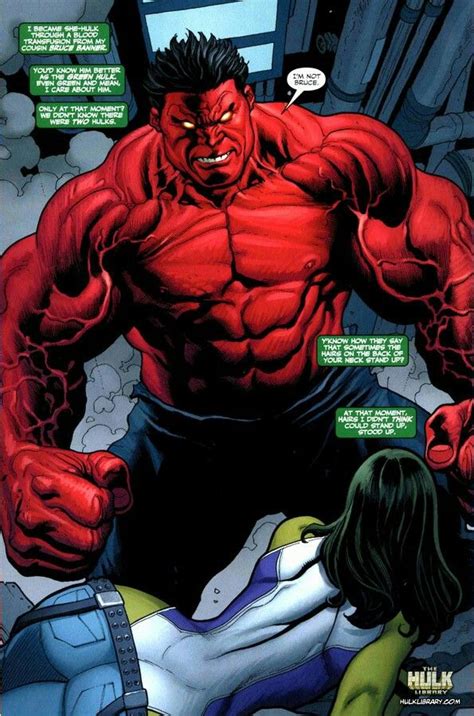 Red Hulk vs She Hulk | Hulk comic, Red hulk, Hulk art