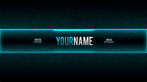 Twitch Banner Vorlage