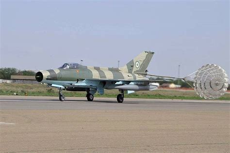 Nigerian Air Force restores old combat aircraft to boost its fleet ...