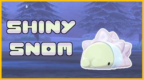 Everyone's Favourite Gummy is Here!! LIVE Shiny Snom - Pokemon Sword ...