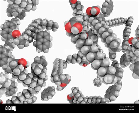 Napalm B molecule Stock Photo - Alamy