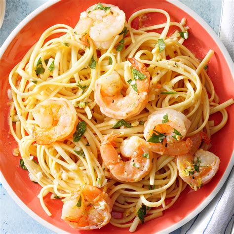 Garlic-Lemon Shrimp Linguine | Recipe Cart