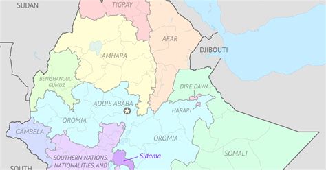 Ethiopia's Sidama Zone Voting on Autonomy (Map) - Political Geography Now