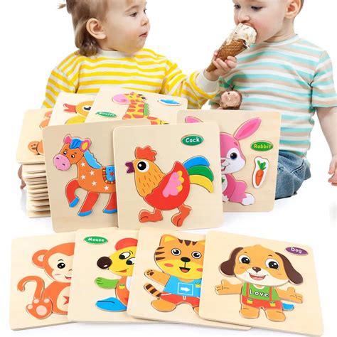 Baby-Toys-3D-Wooden-Puzzle-Jigsaw-Toys-for-Children-Cartoon-Animal ...