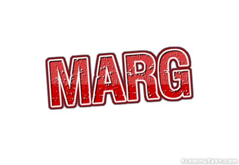 Marg Logo | Free Name Design Tool from Flaming Text