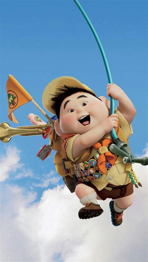 RUSSELL FROM UP | Disney wallpaper, Disney collage, Disney animation