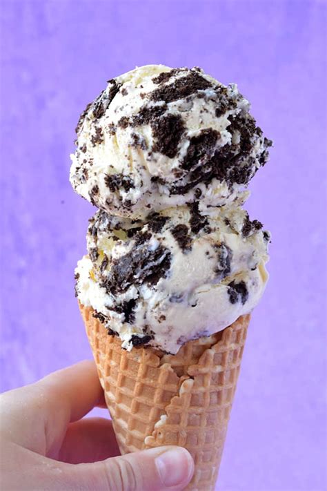 Oreo Ice Cream (No Churn) - Sweetest Menu