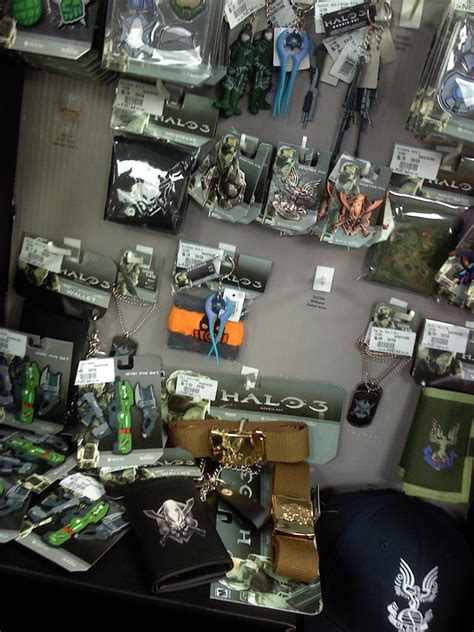 Halo 3 merchandise (pins, buttons, magnets, stickers) | Flickr