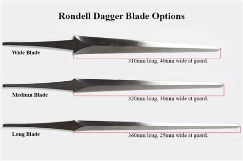 Custom Rondel Dagger - HEMA Supplies