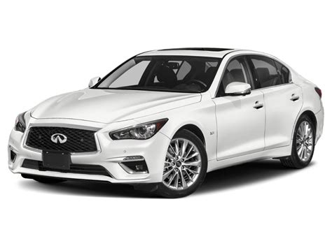 A 2023 INFINITI Q50 in Westbrook ME dealer Bill Dodge INFINITI. White ...