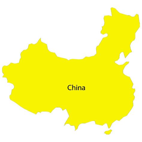 China map Royalty Free Stock SVG Vector