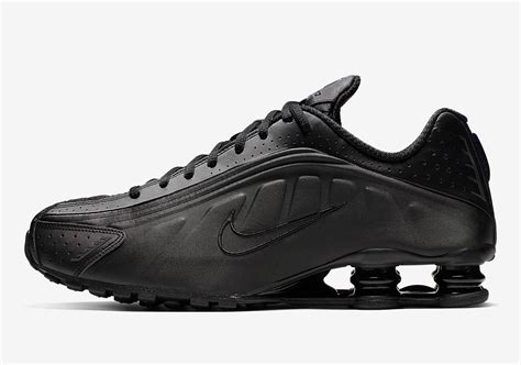 Nike Shox R4 All Black BV1111-001 Release Info | SneakerNews.com